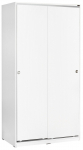 Riidekapp Kalune Design SWD-436-BB-2, valge v., 94 cm x 52 cm x 182 cm