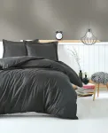 Voodipesukomplekt Mijolnir Stripe 129CTN3493, antratsiit v., 50 x 70 cm, 200 x 220 cm