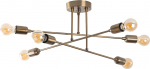 Valgusti lagi Opviq Fleur 1504, E27, 6 x 40 W, kuldne v.