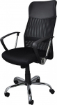 T&ouml;&ouml;tool Office Products Corfu, 49 x 47 x 44 - 54 cm, must v.