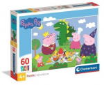 Pusle Clementoni Peppa Pig 26204, 15 cm x 20 cm, 60 tk, mitmev&auml;rviline