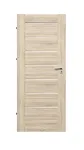 Siseukseleht Domoletti KAMIRA, vasakpoolne, sonoma tamm v., 203.5 x 74.4 x 4 cm
