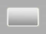 Peegel Vento LED Savona, valgustusega, rippuv, 120 cm x 70 cm