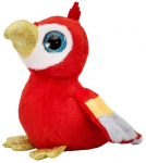 Pehme m&auml;nguasi Wild Planet Parrot, punane, 16 cm