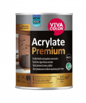 V&auml;rv Vivacolor ACRYLATE PREMIUM, veep&otilde;hine, matt, 0.9 l