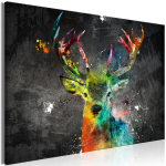 Reproduktsioon Artgeist Rainbow Deer HK9873-DKX, 90 cm x 60 cm
