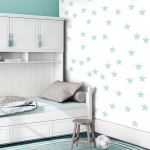 Tapeet Artgeist Stars - Aquamarine WSR10M676, 1000 cm x 1000 cm