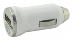 Auto laadija Compass 07681, USB, valge