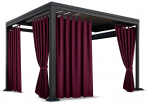 Paviljoni kardin, 155 cm x 220 cm, bordoo v.