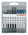 Tikksae tera komplekt Bosch 2607010630, 0.1 cm, 10 tk