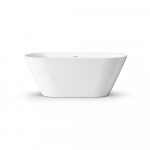 Vann, teisaldatav Paa Deco Nudo, 166 cm x 72.5 cm x 63 cm, ovaalne, valge v.