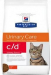 Kuiv kassitoit Hill's Prescription Diet Urinary Care c/d, kalaliha, 1.5 kg