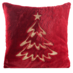 J&otilde;ulu dekoratiivne padjakate PSWA-281, kuldne/bordoo, 45 cm x 45 cm