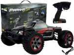Rc auto Off Road, 1:10, must/punane