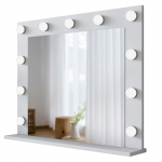 Peegel Kalune Design EF108 - 2998, valgustusega, rippuv, 90 cm x 71.8 cm, valge v.