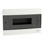 Modulaarne paneel Schneider Electric EASY9, krohvialune, IP40, 12 mood., valge/must