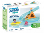 Veem&auml;ng Playmobil Junior Aqua Water Seesaw With Boat 71687, mitmev&auml;rviline, 8 tk