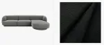 Nurgadiivan Micadoni Miley MIC_RC_101_F1_MILEY3, must v., parem, 156 x 255 cm x 70 cm
