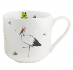 Tass Ambition Story Stork, valge/mitmev&auml;rviline, 0.455 l