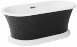 Vann, teisaldatav Besco Ziva Glam, 160 cm x 75 cm x 61 cm, ovaalne, metall