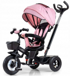Kolmerattaline jalgratas Milly Mally Movi, must v./roosa v.