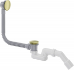 Sifoonikomplekt "click-clack" kaanega vanni jaoks Deante NHC_R57B, click clack-funktsioon, kuldne v.