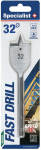 Sulgpuur puidule Specialist+ Fast Drill, puit, sulg-, hex, 32 mm x 15 cm