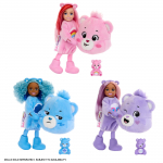 Nukk aksessuaaridega Mattel Barbie Cutie Reveal Care Bears JCN97, 12 cm, (v&auml;rv/disain valitakse juhuslikult)