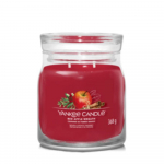 K&uuml;&uuml;nal, l&otilde;hna Yankee Candle Signature Red Apple Wreath, 50 h, 368 g, Punane v.