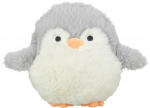 M&auml;nguasi koerale, pehme Trixie Penguin, 16 cm, valge/hall