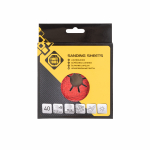 Lihvimisketas Forte Tools 40, FIBRA, 40, 12.5 cm x 12.5 cm, &Oslash; 12.5 cm, 5 tk