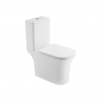 WC-pott, p&otilde;randapealne Invena Clarity, kaanega, 355 mm x 655 mm
