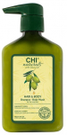Du&scaron;igeel ja &scaron;ampoon CHI Olive Organics, 340 ml