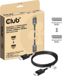 Kaabel Club 3D CAC-1092, DisplayPort 2.1, 160 cm, must v.