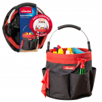 Korraldaja Vileda Easy Home, must v./punane v., 30 x 30 x 46 cm