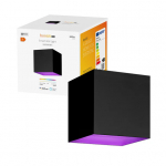 &Otilde;ue seinavalgusti Hombli Smart, 6W, LED, IP44, must v., 10 cm x 10 cm