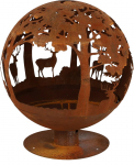 L&otilde;kkealus Esschert Design Fancy Flames, 57.3 cm x 59.5 cm x 63.8 cm