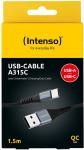 Juhe Intenso 7901100, USB Type C/USB Type A, must v.