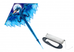 Tuulelohe Lean Toys Dragon, 130 cm x 170 cm, sinine v.