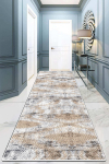 Koridorivaip Conceptum Hypnose Incierto 908CHL2760, valge v./must v./hall v., 200 cm x 100 cm (kahjustatud pakend)