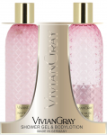 Kehapesu komplekt Vivian Gray Gemstone White Musc&Ananas, 2 tk