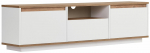 TV-kapp Nordure Sentinel, valge v./pine, 29.5 cm x 160 cm x 42 cm