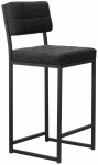 Baaritool Kalune Design Retro, antratsiit v., 40 cm x 40 cm x 98 cm