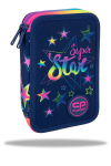 Pinal, koos tarvikutega CoolPack Jumper 2 Stars, 19.5 cm x 12.5 cm, sinine v./roosa v.