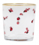 Klaaside komplekt Hermia Lady, klaas, 0.38 l, 4 tk, kuld v.