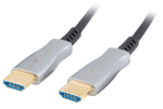Kaabel Lanberg CA-HDMI-20FB-0100-BK HDMI Male, HDMI Male, 10 m, must v.