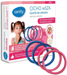 Juuksekumm Sanity Cicho wSZA, sinine v./roosa v., 4 tk