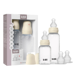 Pudelite komplekt Bibs, 270 ml, 0 kuud, elevandiluu v.