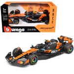 M&auml;nguauto Bburago McLaren MCL 39 18-38248, 1:43, must v./oranž v.