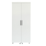 Eraldi seisev k&ouml;&ouml;gikapp Kalune Design Guzzo, valge v., 80 cm x 42 cm x 180 cm